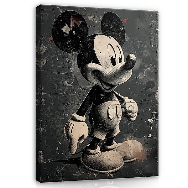 Wallarena Leinwandbild Kinderzimmer Mädchen Jungen Mickey günstig online kaufen
