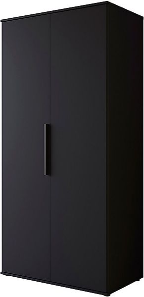 OTTO home Kleiderschrank LAGOS Wäscheschrank, Garderobe, schwarze Griffe, M günstig online kaufen