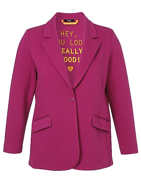 FRAPP Kurzblazer im elastischen Baumwollmix günstig online kaufen