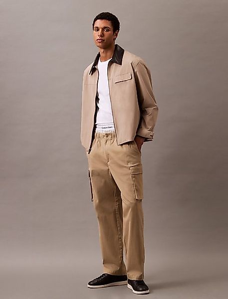 Calvin Klein Jeans Cargohose CO PULL ON STRAIGHT CARGO PANT in Unifarbe günstig online kaufen