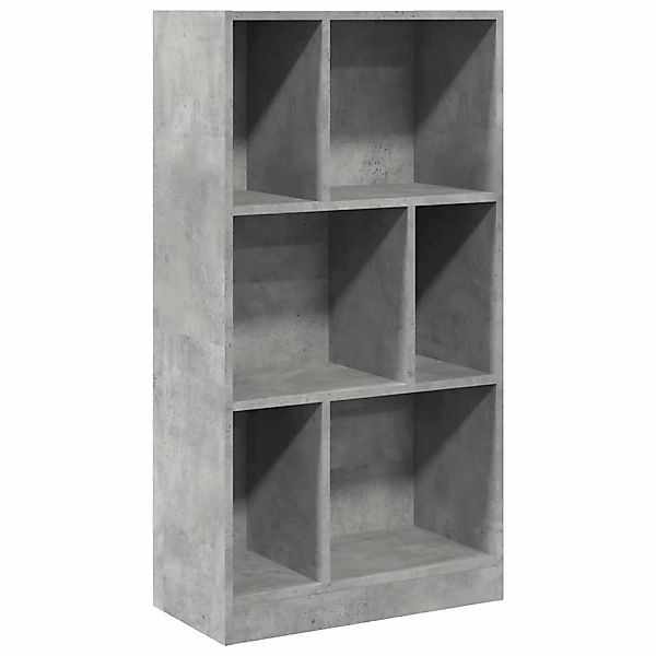 vidaXL Bücherregal Bücherregal Betongrau 57x28,5x107,5 cm günstig online kaufen