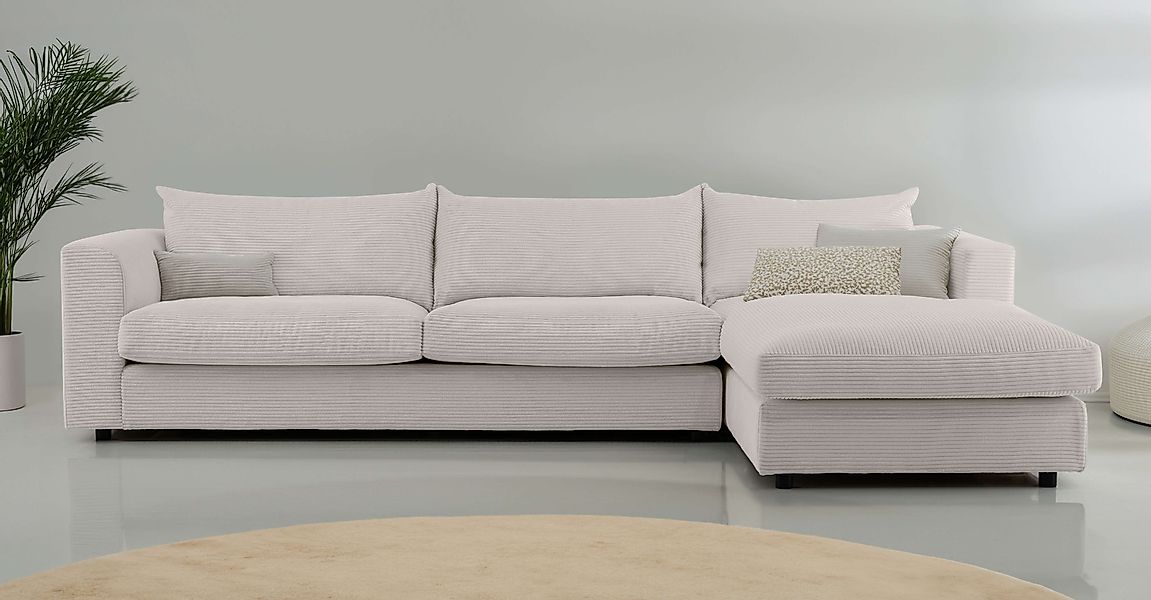 LeGer Home by Lena Gercke Ecksofa »Avelina« Breite 297 cm, in Cord- und Che günstig online kaufen