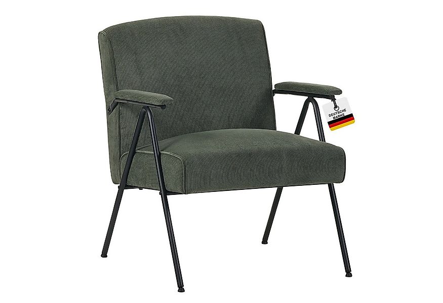 Albatros International Sessel Sessel Stanford Grün Vintage Design bequem St günstig online kaufen