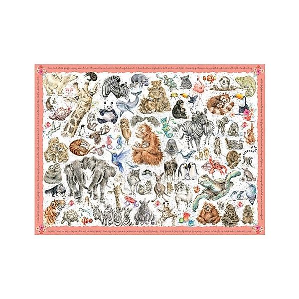 Wrendale Puzzle Tierpuzzle, 1000 Puzzleteile günstig online kaufen