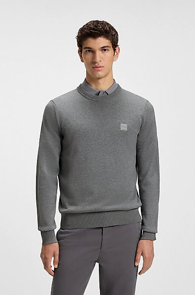 BOSS ORANGE Strickpullover "Kanovano" mit Rundhalsausschnitt günstig online kaufen