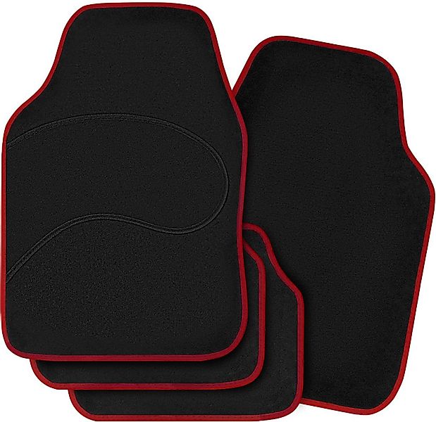 Woltu Fußmatte 7135, Höhe: 5 mm, universelle Autofußmatten-Set, gegen Wasse günstig online kaufen