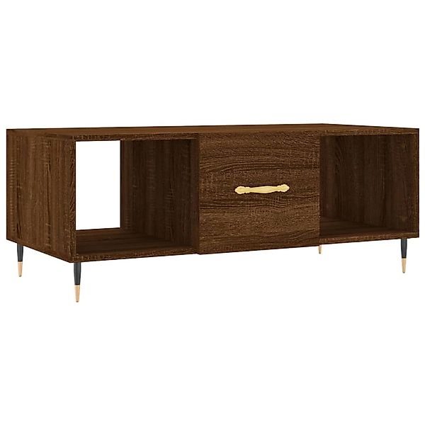 vidaXL Couchtisch Couchtisch Braun Eichen-Optik 102x50x40 günstig online kaufen