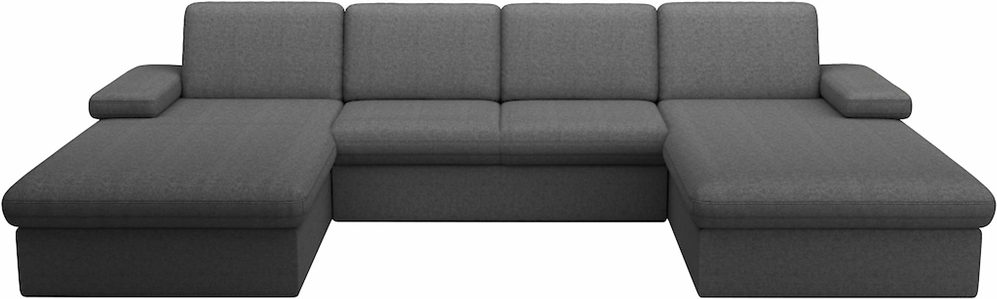 sit&more Wohnlandschaft "Moreno U-Form, B: 309 cm" mit Armteilverstellung, günstig online kaufen