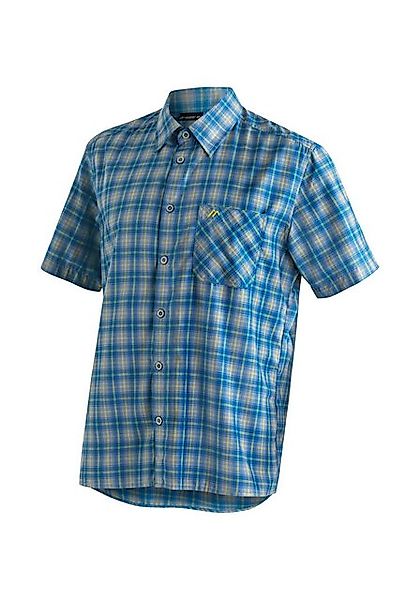 Maier Sports Funktionshemd Mauro Kariertes Kurzarm-Hemd für Wandern, Reisen günstig online kaufen