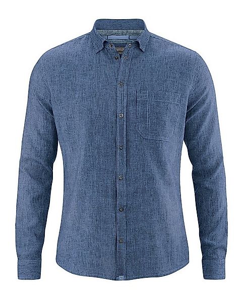 HempAge Langarmhemd Gestreiftes Hemd günstig online kaufen
