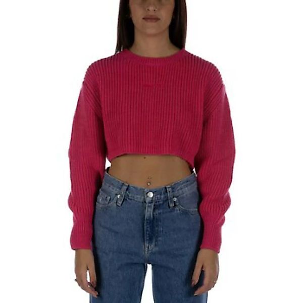 Shopart  Sweatshirt Maglione  Crop Fuxia günstig online kaufen