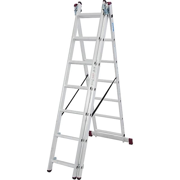 Krause Corda Vielzweck-Leiter 3 x 6 Sprossen Treppenversion günstig online kaufen
