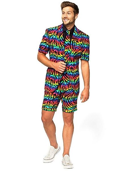 Opposuits Partyanzug Shorts Suit Wild Rainbow, Sommeranzug für sonnige Gemü günstig online kaufen