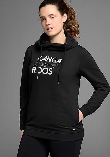 KangaROOS Sweatshirt lange Ärmel, figurumspielende Passform, große Größen günstig online kaufen