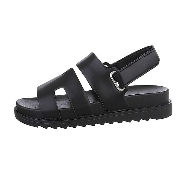Ital-Design Damen Freizeit Riemchensandalette (85960174) Keilabsatz/Wedge günstig online kaufen