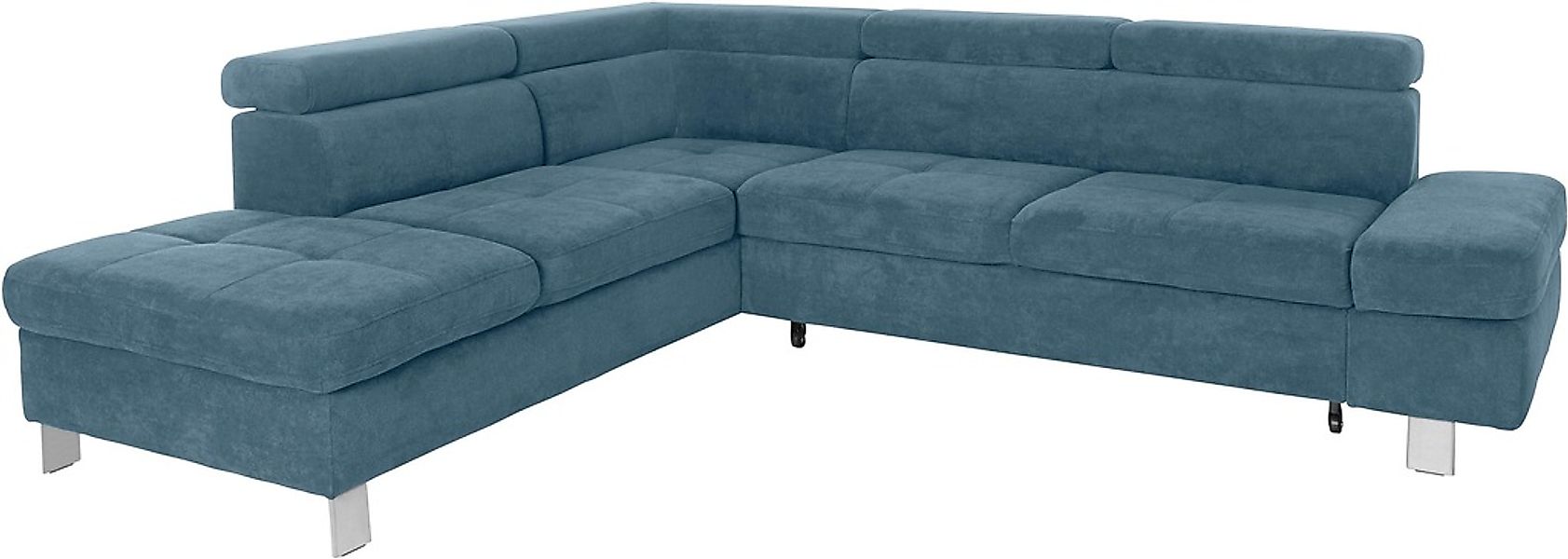 exxpo - sofa fashion Ecksofa "Fiji, L-Form", mit Kopf- bzw. Rückenverstellu günstig online kaufen