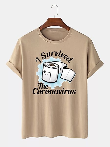 Männer Spaß Serviette gedruckt Casual T-Shirt günstig online kaufen