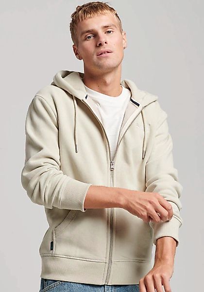 Superdry Kapuzensweatjacke "ESSENTIAL LOGO ZIP HOODIE" günstig online kaufen
