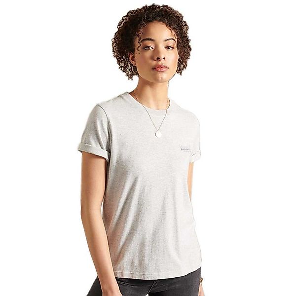 Superdry Orange Label Classic Kurzarm T-shirt M Light Grey Marl günstig online kaufen