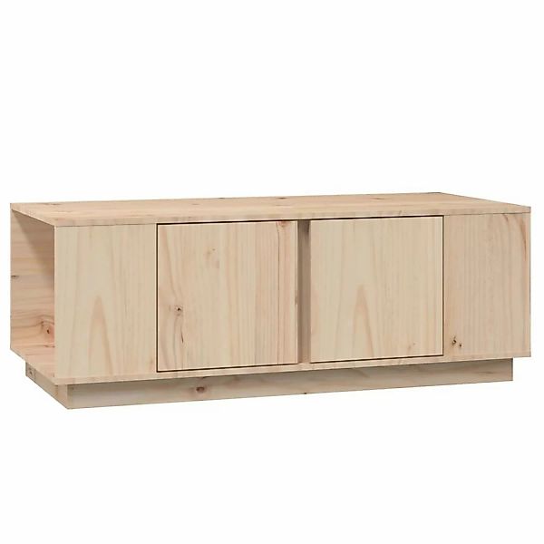 vidaXL Couchtisch 110x50x40 cm Massivholz Kiefer Modell 1 günstig online kaufen