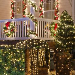 Rosnek LED-Baummantel 20m LED Lichterkette for günstig online kaufen