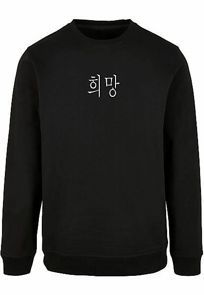 Merchcode Rundhalspullover "Merchcode Herren K HOPE Basic Crewneck" günstig online kaufen