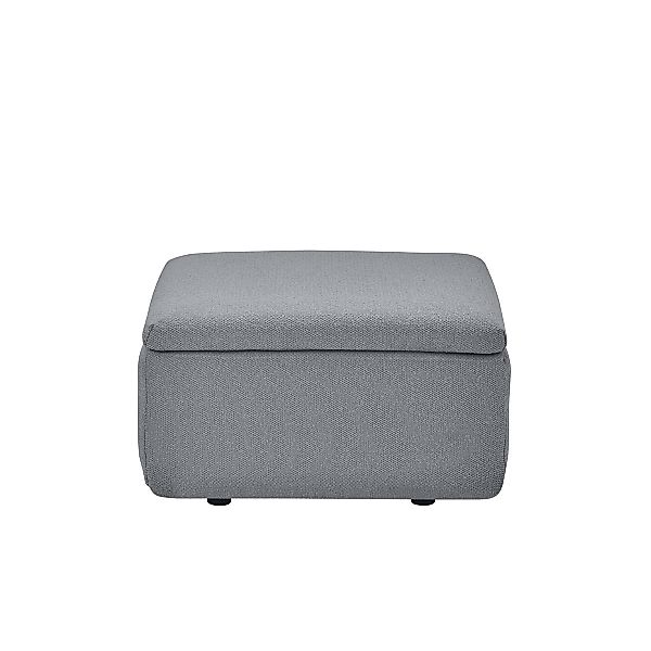 GROVA Outdoor Lounge Hocker Modul Zinc Ohne Bodenplatte und Füßen günstig online kaufen