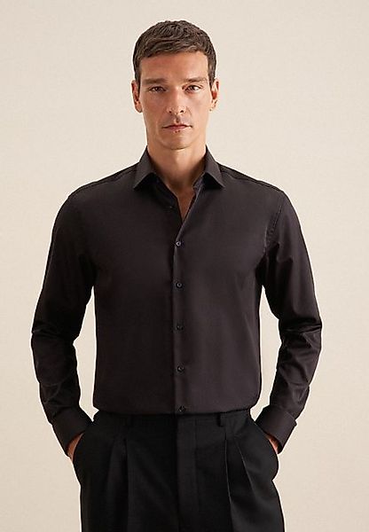 seidensticker Businesshemd Schwarze Rose Regular Kentkragen Uni günstig online kaufen