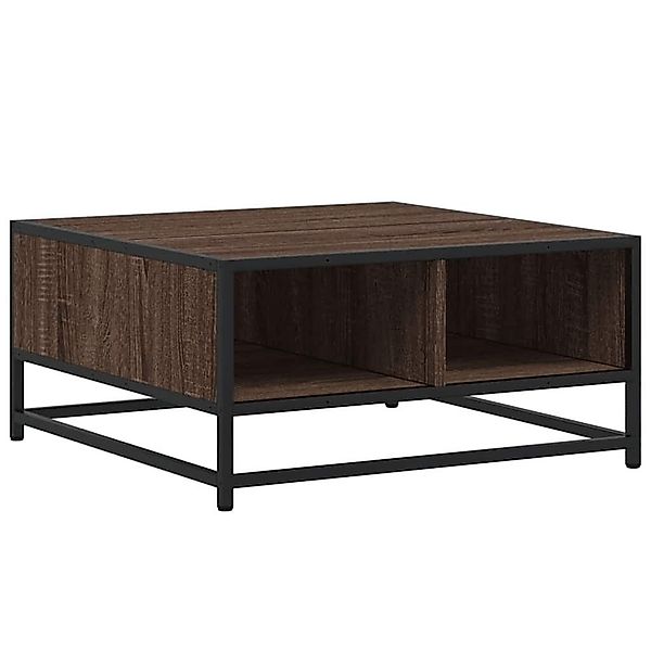 vidaXL Couchtisch Couchtisch Braun Eiche 60,5x60,5x30 günstig online kaufen