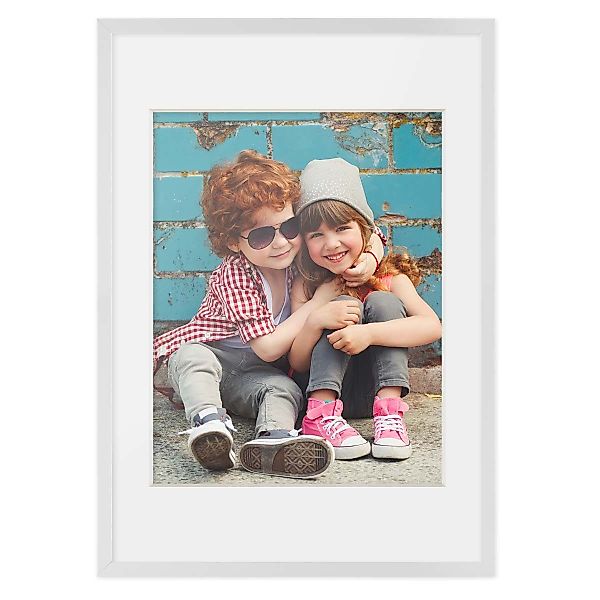 PHOTOLINI Bilderrahmen 3D-Rahmen mit Passepartout / günstig online kaufen