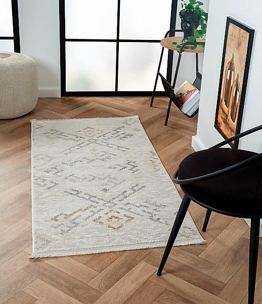 Myflair Möbel & Accessoires Teppich "My Type" rechteckig 10 mm Höhe Kurzflo günstig online kaufen