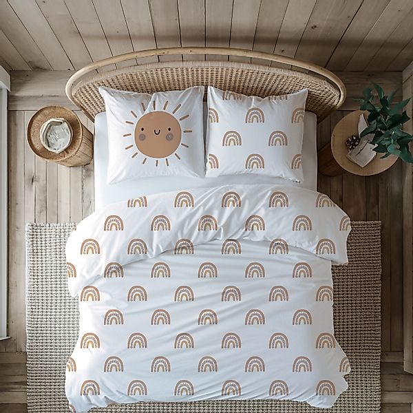 MTOnlinehandel Kinderbettwäsche Sunrise Biber/ Flanell in günstig online kaufen