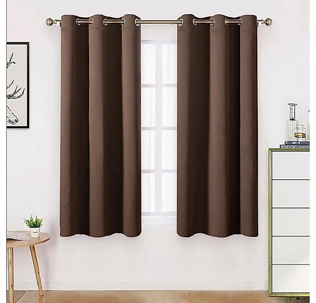 FOUORTUNATE-BEE Verdunkelungsvorhang Thermovorhang Kälteschutz mit Ösen (1 günstig online kaufen