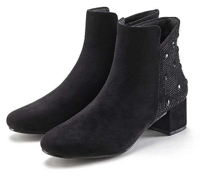 LASCANA Stiefelette mit raffiniertem Detail und günstig online kaufen