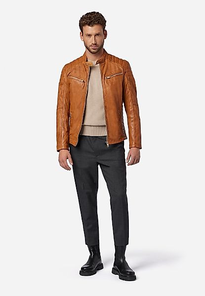 RICANO Lederjacke Cooper Lederjacke im Biker-Stil günstig online kaufen