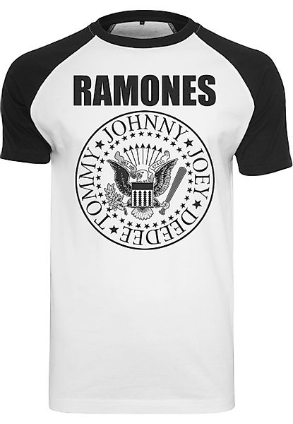 Merchcode T-Shirt Merchcode Herren Ramones Circle günstig online kaufen