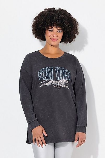 Angel of Style Sweatshirt Sweatshirt Loose Fit verzierter Print günstig online kaufen