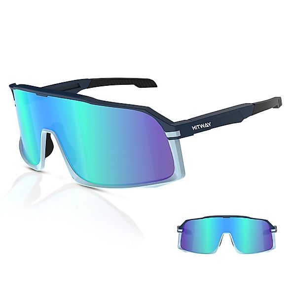 HITWAY Fahrradbrille UV400-Schutz Polarisierte Sonnenbrille Outdoor günstig online kaufen