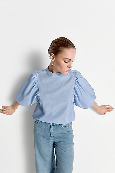 RICHROYAL Blusentop Regular fit mit Puffärmeln günstig online kaufen