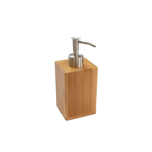 Bagnoxx Seifenspender Flüssigseife 200ml Bambus Braun Pumpspender günstig online kaufen