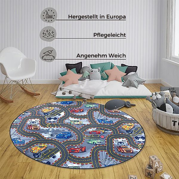 HANSE Home Kinderteppich Spielteppich Kinder, rechteckig, günstig online kaufen