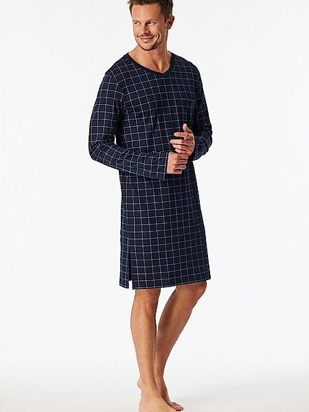 Schiesser Nachthemd lang - Fine Interlock seitliche Schlitze am günstig online kaufen