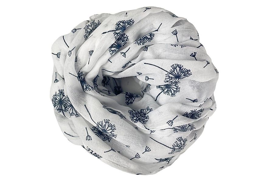 Taschen4life Loop Damen Sommer Schal SS-731 mit Pusteblumen print, Trend Mu günstig online kaufen