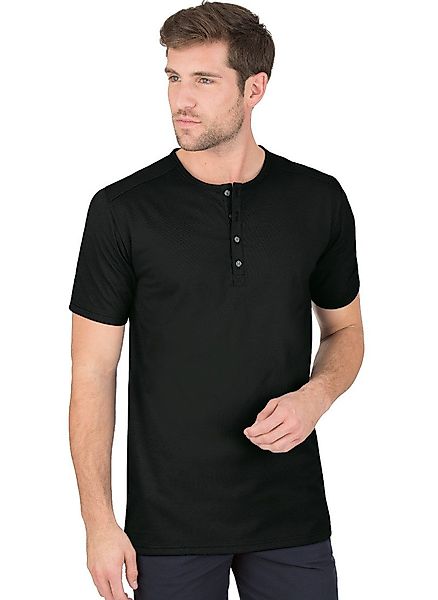 Trigema T-Shirt TRIGEMA T-Shirt mit Knopfleiste günstig online kaufen
