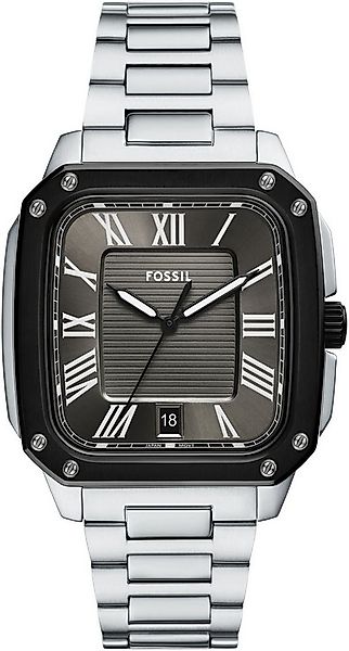 Fossil Quarzuhr CROSBY FS6122, Armbanduhr, Herrenuhr, Edelstahlarmband, ana günstig online kaufen