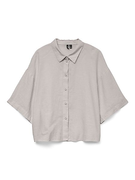 Vero Moda Hemdbluse VMLINN LINEN 2/4 günstig online kaufen