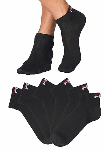 Fila Kurzsocken "UNISEX INVISIBLE PLAIN SOCKS", (6 Paar), Baumwollmischung, günstig online kaufen