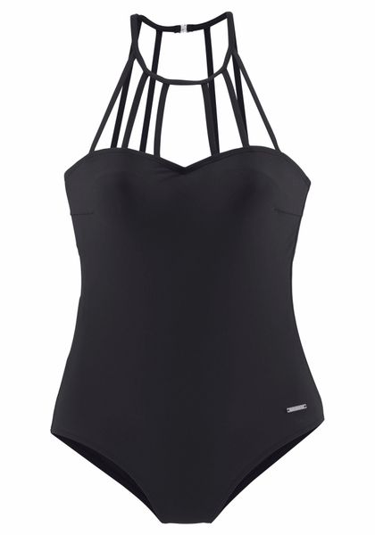 Bruno Banani Badeanzug mit eleganter Ausschnittvariante günstig online kaufen