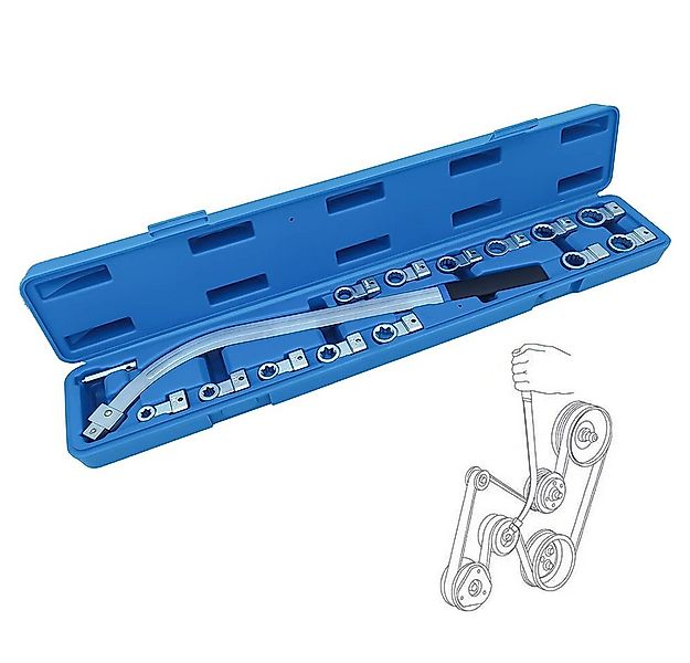 Hikity Montagewerkzeug Montagewerkzeug Keil- und Zahnriemen-Schlüssel-Satz günstig online kaufen