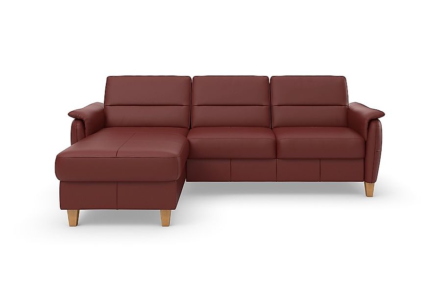 Home affaire Ecksofa »Palmera L-Form«, Federkern, wahlweise mit Bettfunktio günstig online kaufen